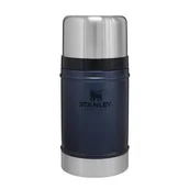 Termosy - Stanley Termos obiadowy stalowy LEGENDARY CLASSIC granatowy 0.7L 10-07936-022 - miniaturka - grafika 1