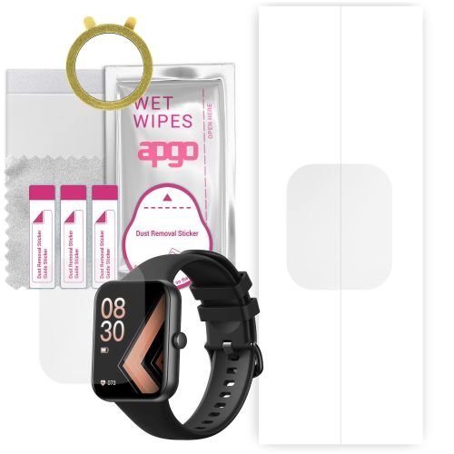 1x folia hydrożelowa ochronna do myPhone Watch CL - apgo Smartwatch Hydrogel Protection Ochrona na ekran smartwatcha