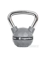 Kettlebell - inSPORTline Hantel gumowany inSPORTline Kettlebell PU 10kg 21640 - miniaturka - grafika 1