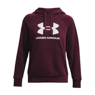 Bluzy sportowe damskie - Bluza treningowa damska Under Armour Rival Fleece Big Logo - miniaturka - grafika 1