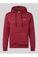 Bluzy męskie - Bluza z kapturem o kroju regular fit z mieszanki bawełny model GRIFFIN - Pepe Jeans - miniaturka - grafika 1