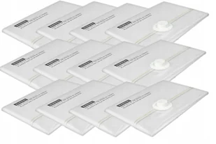 ZESTAW WORKÓW PRÓŻNIOWYCH DO UBRAŃ 12 SZTUK MIX - Pokrowce na ubrania - miniaturka - grafika 1