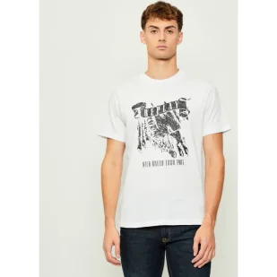 Replay T-shirt Regular Fit - Koszulki męskie - miniaturka - grafika 1