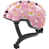 Kaski rowerowe - Kask ABUS Skurb Kid Foxes Różowy dla Dzieci ( M) - miniaturka - grafika 1