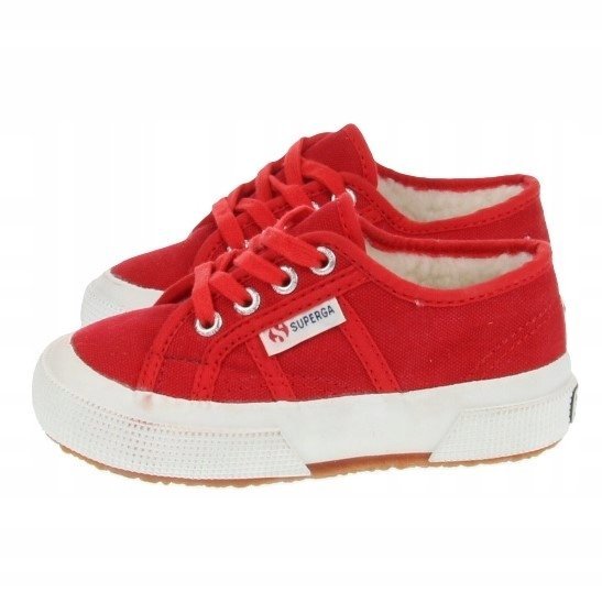 SUPERGA TRAMPKI DZIECIĘCE OCIEPLANE LOGO 24 1MKC
