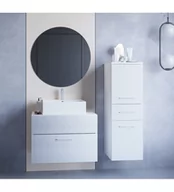 Meble łazienkowe - Łazienka BUSTO biały połysk - miniaturka - grafika 1