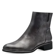 Botki damskie - Marco Tozzi by Guido Maria Kretschmer Damskie botki Zip+Slip 2-85301-43 Pewter, 41 EU, Pewter, 41 EU - miniaturka - grafika 1