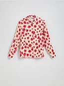 Koszule damskie - Reserved - Koszula w kwiaty - wielobarwny - miniaturka - grafika 1