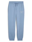 Spodnie sportowe damskie - Puma Spodnie dresowe w kolorze błękitnym - miniaturka - grafika 1