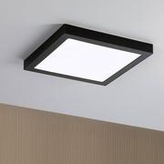 Lampy sufitowe - Paulmann Abia panel LED 4 000 K kątowy 30cm czarny - miniaturka - grafika 1
