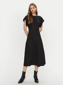 Sukienki - Calvin Klein Sukienka koktajlowa K20K207841 Czarny Regular Fit - miniaturka - grafika 1