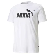 Koszulki sportowe damskie - Koszulka Puma Essential Logo - miniaturka - grafika 1