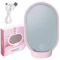 Lusterka do makijażu - Vitammy Cindi lusterko do makijażu z podświetleniem LED - miniaturka - grafika 1
