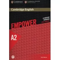 Cambridge University Press Empower Elementary Workbook with answers A2 - Anderson Peter - Książki do nauki języka angielskiego - miniaturka - grafika 1