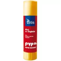 Tetis Klej w sztyfcie typu PVP - 20g AA480TET - Przybory szkolne - miniaturka - grafika 2