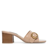 Klapki i japonki damskie - Klapki Gino Rossi VITA-V15595-15-1 Beżowy - miniaturka - grafika 1