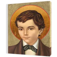 Ikony i obrazy sakralne - Obraz religijny na płótnie Dominik Savio - miniaturka - grafika 1
