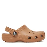 Buty dla dziewczynek - Klapki Crocs Classic Clog 206991 Brązowy - miniaturka - grafika 1