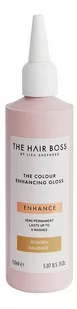 The Hair Boss The Hair Boss Colour Enhance Gloss Golden Balayage Rozświetlacz podkreślający ciepły odcień włosów 150 ml - Rozświetlacze do twarzy i ciała - miniaturka - grafika 1