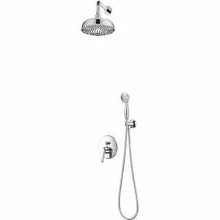 Omnires Art Deco chrom SYSAD25CR | - Baterie wannowe i prysznicowe - miniaturka - grafika 1
