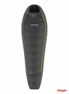 Śpiwór syntetyczny Hannah Sherpa 160 MT-P (195 cm) - dark shadow/castle rock - Śpiwory - miniaturka - grafika 1