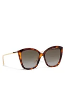 Okulary przeciwsłoneczne - Jimmy Choo Okulary przeciwsłoneczne NAT/S Brązowy - miniaturka - grafika 1