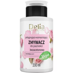 Delia Zmywacz do paznokci Vege Bezacetonowy 200ml - Zmywacze i cleanery do paznokci - miniaturka - grafika 1