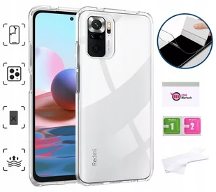ETUI 2MM DO XIAOMI REDMI NOTE 10 PRO + FOLIA TPU - Akcesoria do smartwatchy - miniaturka - grafika 1