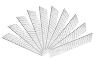 Nożyce i sekatory - Ostrza zapasowe Deli Tools EDL-DP,  18mm,10 sztuk (srebrne) - miniaturka - grafika 1