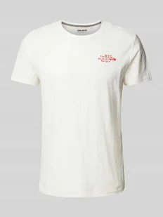 T-shirt z nadrukiem z motywem i napisem z tyłu - Koszulki męskie - miniaturka - grafika 1