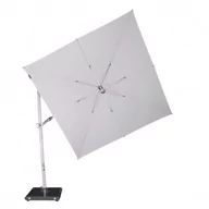 Parasole ogrodowe - KNIRPS 275 x 275 cm - parasol z drążkiem bocznym Jasnoszary - miniaturka - grafika 1