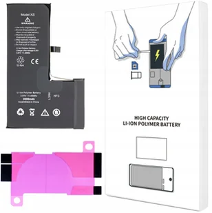 BATERIA DO iPHONE XS WIĘKSZA POJEMNOŚĆ 3000 mAh ŚWIEŻA KOMPLET - Baterie do telefonów - miniaturka - grafika 1