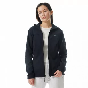 Damski polar rozpinany Columbia Fast Trek II Jacket - czarny - COLUMBIA - Koszulki sportowe damskie - miniaturka - grafika 1