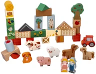 Klocki - Drewniane klocki- Przygoda na farmie - miniaturka - grafika 1