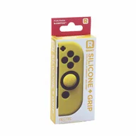 Akcesoria do Nintendo - Joy Kontroler Silikonowa Skóra - Prawidłowy - Żółty + Chwyts - Nintendo Switch - miniaturka - grafika 1