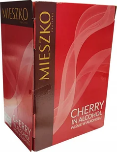 MIESZKO CUKIERKI WIŚNIA W ALCOHOLU 3KG - Cukierki - miniaturka - grafika 1