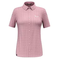Spodenki damskie - SALEWA Damskie szorty Puez Dry W S/S Shirt - miniaturka - grafika 1