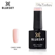 Lakiery hybrydowe - Lakier hybrydowy strukturalny SR34 CANDY SAND 10ml Bluesky - miniaturka - grafika 1