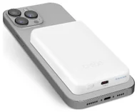 Powerbanki - SBS TEBB5000MAG1CW 5000 mAh USB-C, MagSafe - biały - miniaturka - grafika 1
