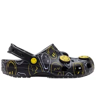Klapki i japonki męskie - Klapki unisex SmileyWorld Classic Clog 211693-90H - czarne - miniaturka - grafika 1