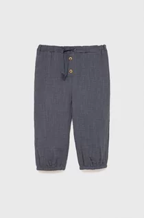 Spodnie i spodenki dla chłopców - Name it spodnie dresowe dziecięce gładkie - - grafika 1