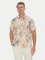 Koszule męskie - Guess Koszula M5GH42 WH800 Beżowy Regular Fit - miniaturka - grafika 1