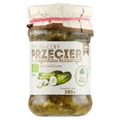 Zdrowa żywność - Dary Natury PRZECIER Z OGÓRKÓW KISZONYCH BIO 280 g - - miniaturka - grafika 1
