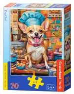 Puzzle - Puzzle 70 Dog Chef B-070206 - miniaturka - grafika 1