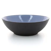 Talerze - Revol Equinoxe talerz głęboki 19 cm niebieski Cirrus Blue - miniaturka - grafika 1