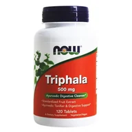 Witaminy i minerały - Now Foods FOODS Triphala 500mg 120tabs - miniaturka - grafika 1