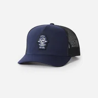 Czapki męskie - Męska Czapka z daszkiem RIP CURL SEARCH ICON TRUCKER 1CGMHE_49 – Granatowy - miniaturka - grafika 1