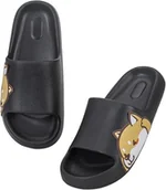 Kapcie męskie - Waysoland Klapki Kapcie Uniseks Antypoślizgowe Czarne Rozmiar 42-43 - miniaturka - grafika 1