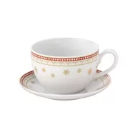 Filiżanki - Filiżanka 250 ml ze spodkiem Holly - miniaturka - grafika 1
