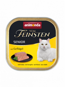 Mokra karma dla kotów - Animonda Vom Feinsten Senior Cat smak drób 32x100g - miniaturka - grafika 1